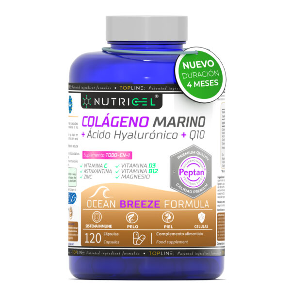 Colageno marino Peptan® con Acido hialurónico y Q10
