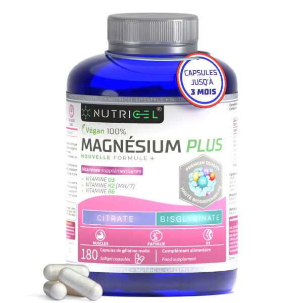 Magnésium Plus - 180 Capsules