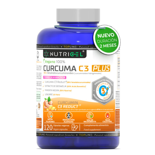 Curcuma C3 Plus Patentada C3 Reduct® + Boswelia