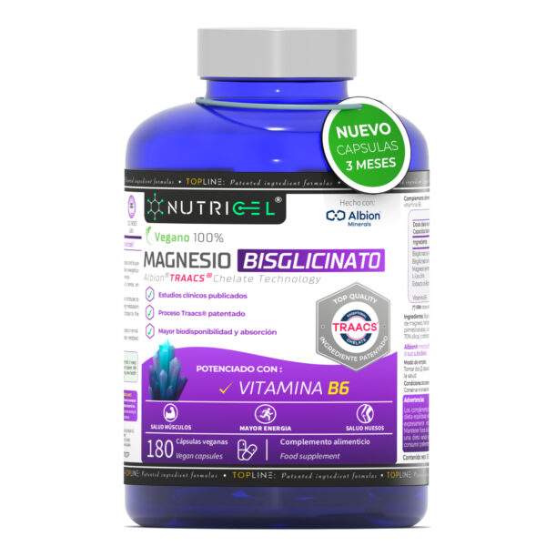Magnesio Bisglicinato Albion® TRAACS® + B6